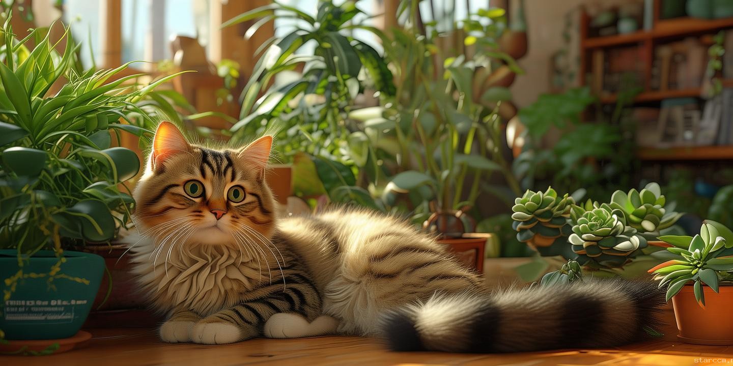 猫咪安全养护与植物共处指南：避免“金刚嘴”意外